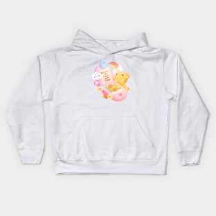 Self-Care Kits: Bloom in your Own Time Kids Hoodie